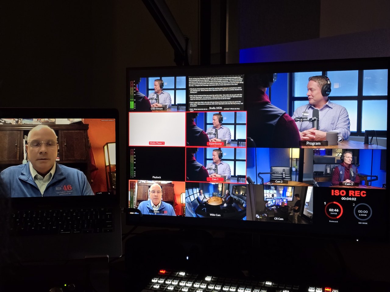 Remote guest joining a session live